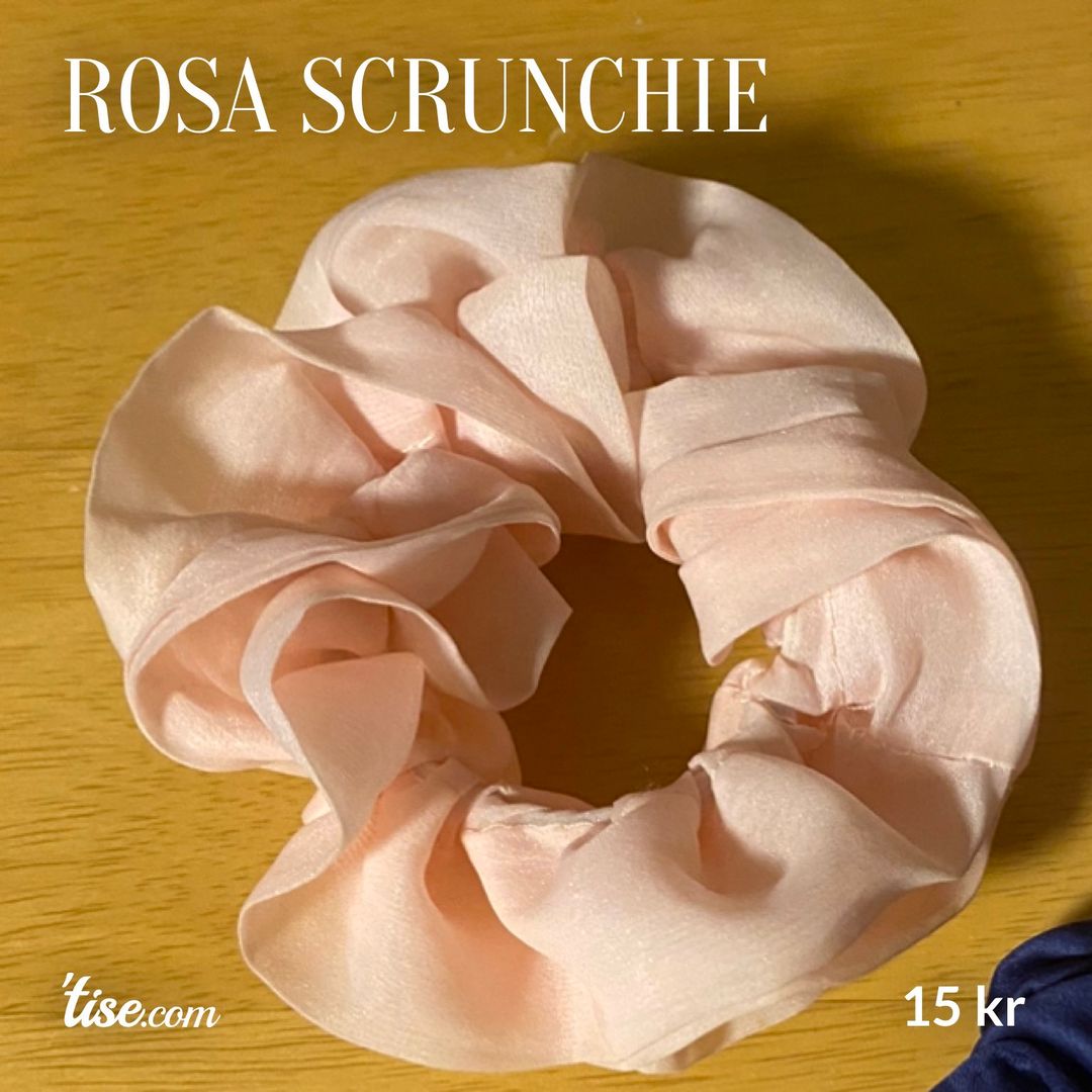 Rosa scrunchie