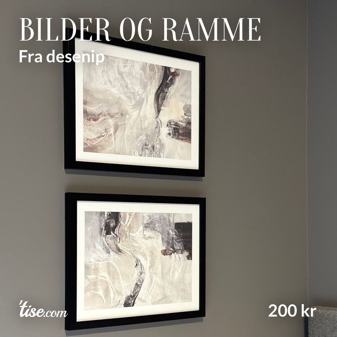 Bilder og ramme