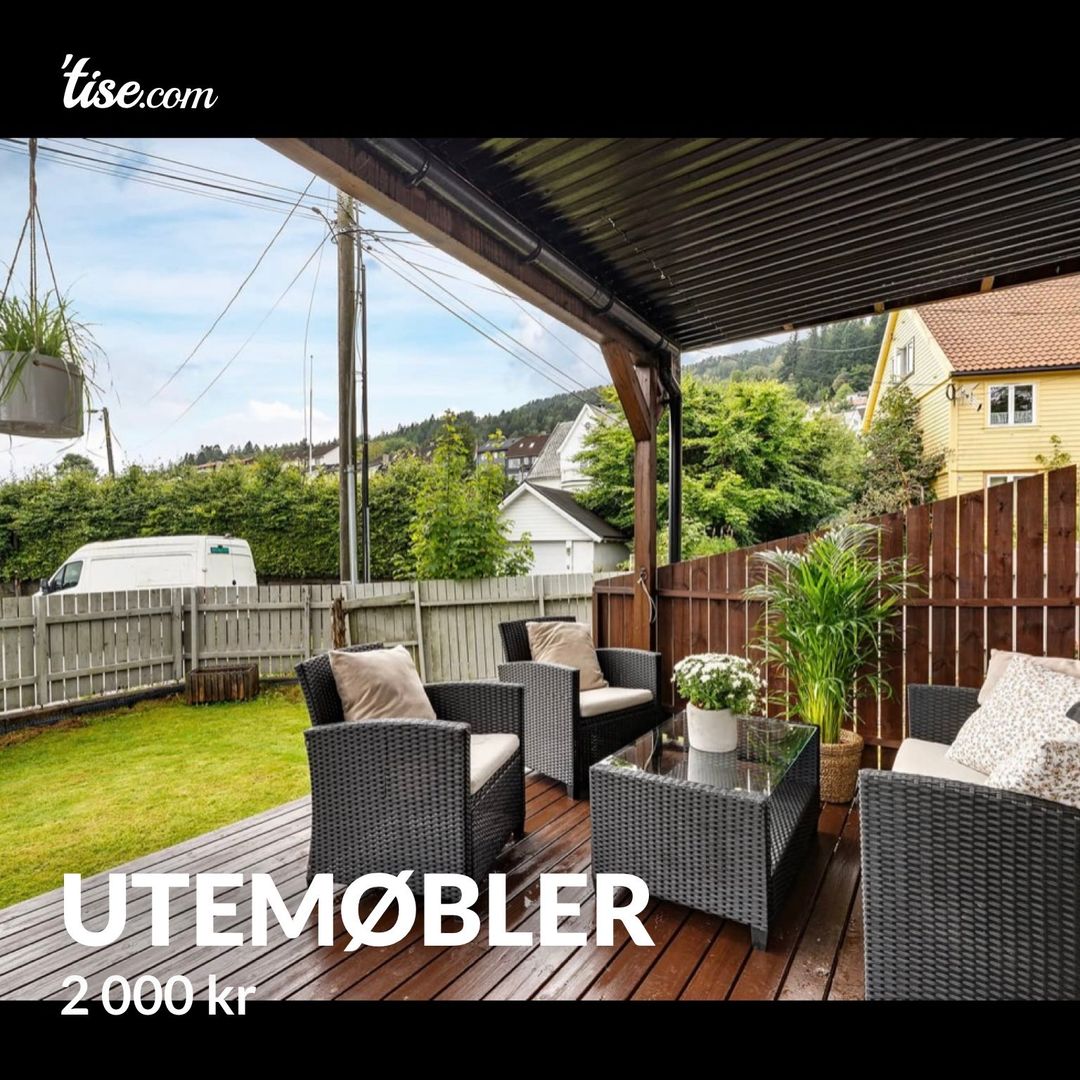 Utemøbler