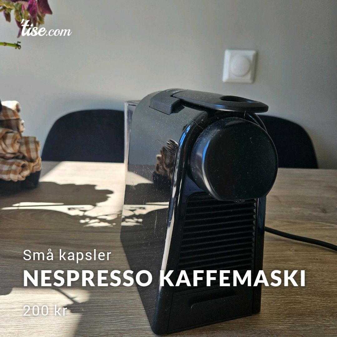 Nespresso Kaffemaski