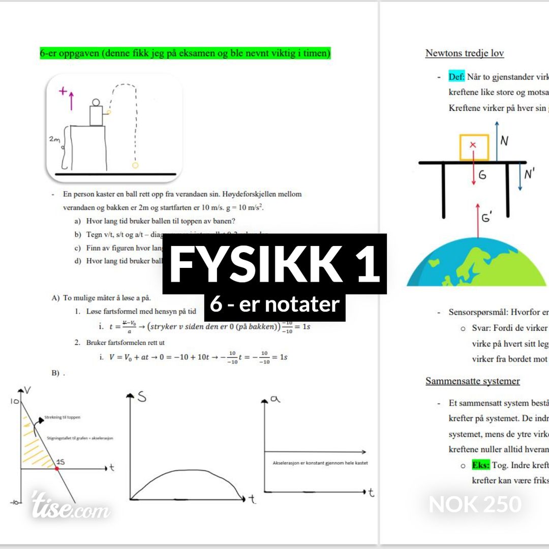 Fysikk 1