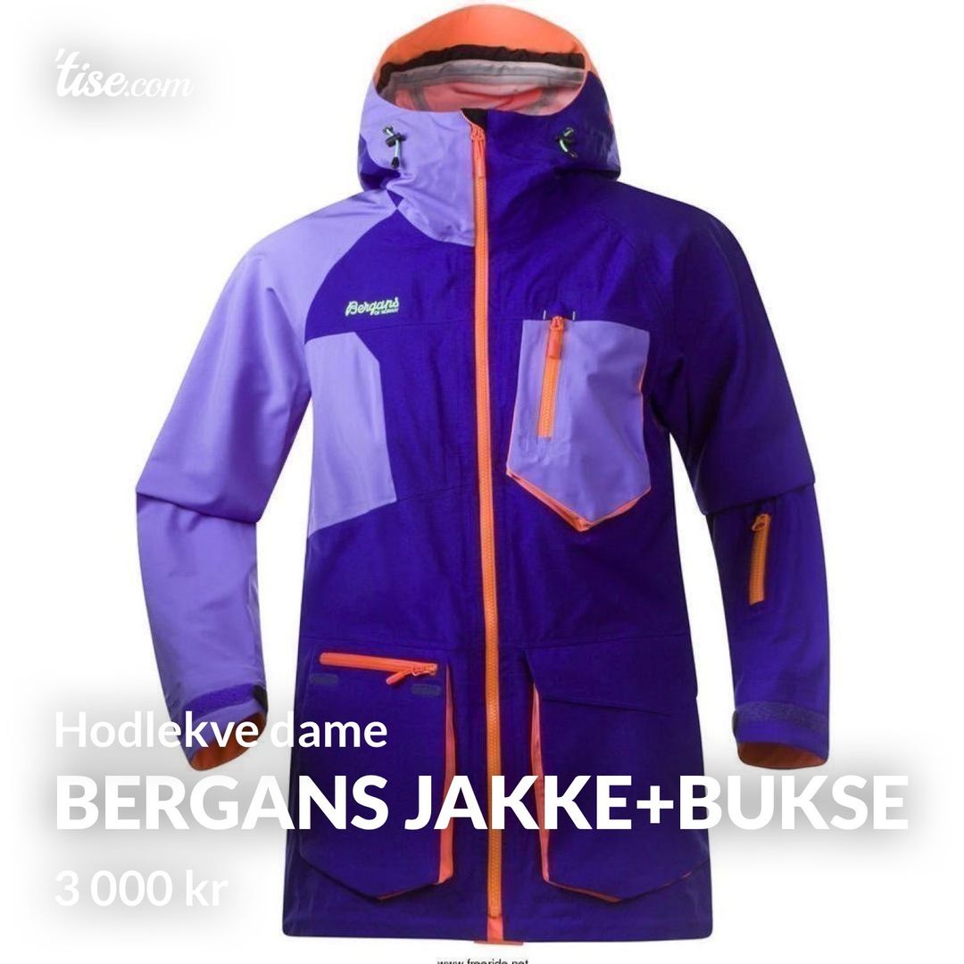 Bergans jakke+bukse