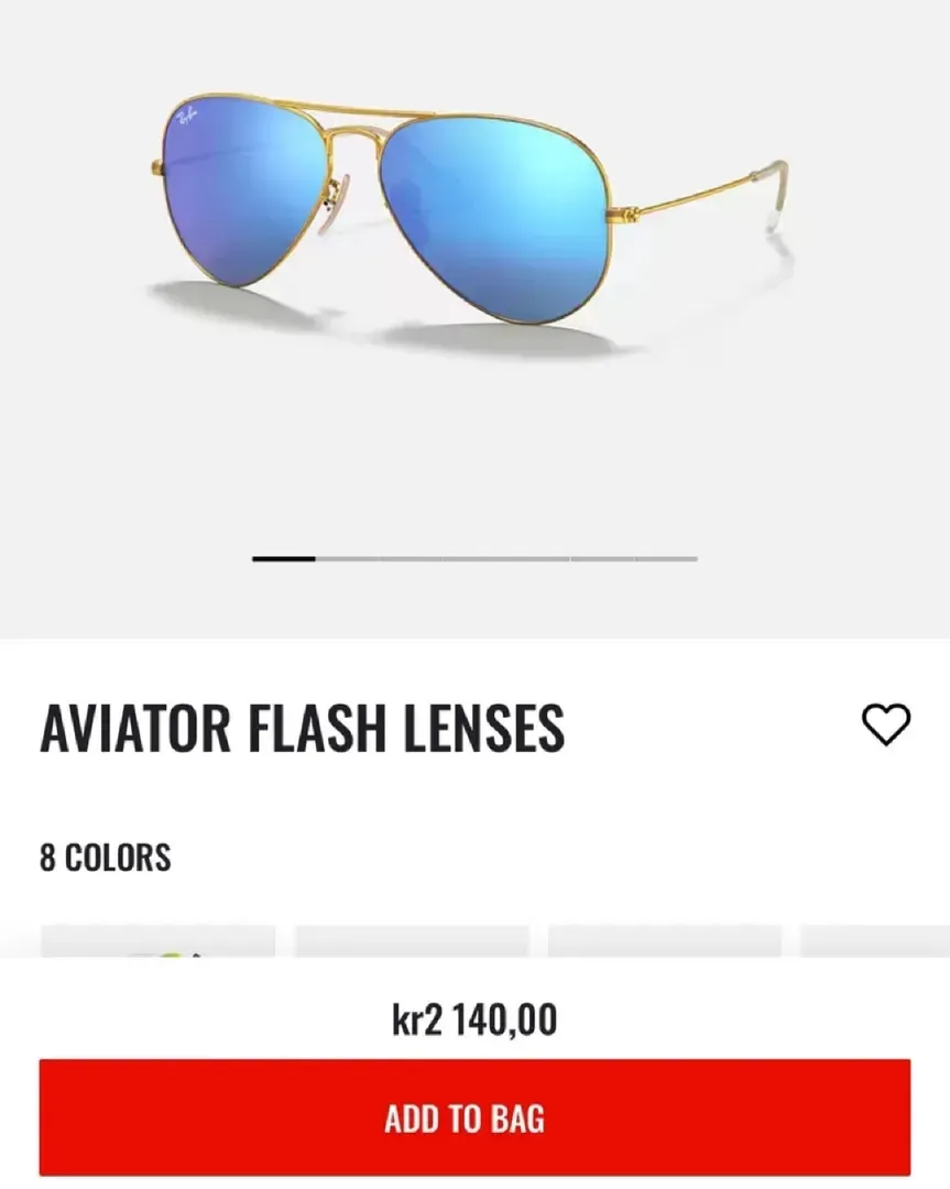 Ray-Ban aviator