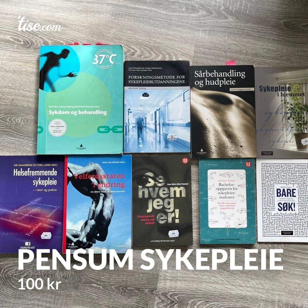 Pensum sykepleie