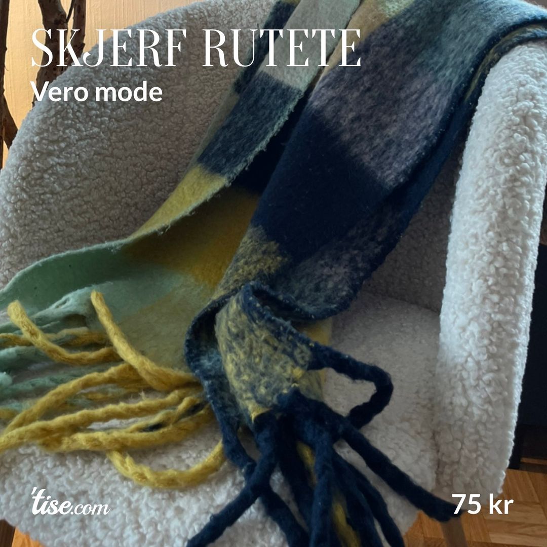 Skjerf rutete