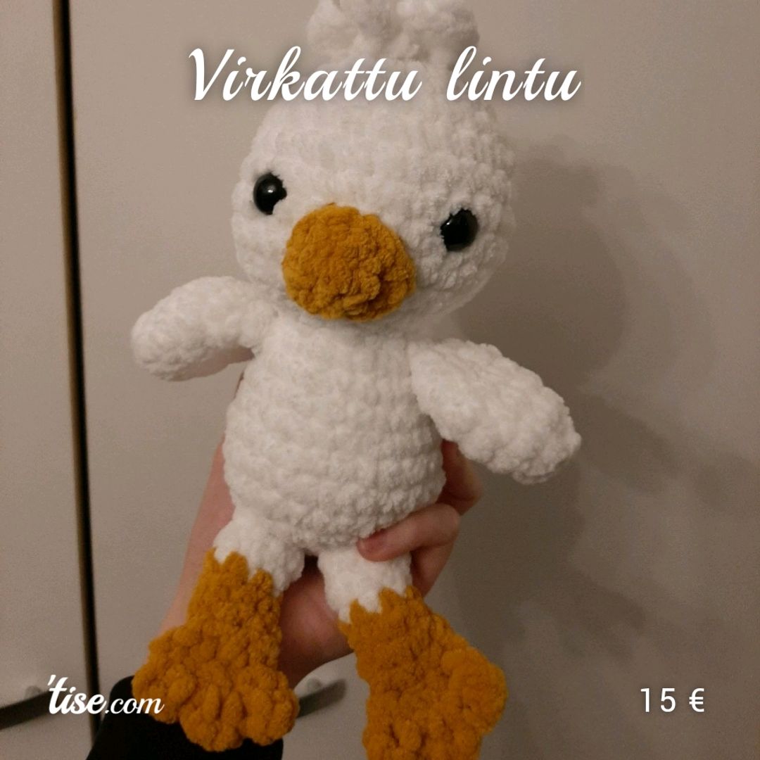 Virkattu lintu