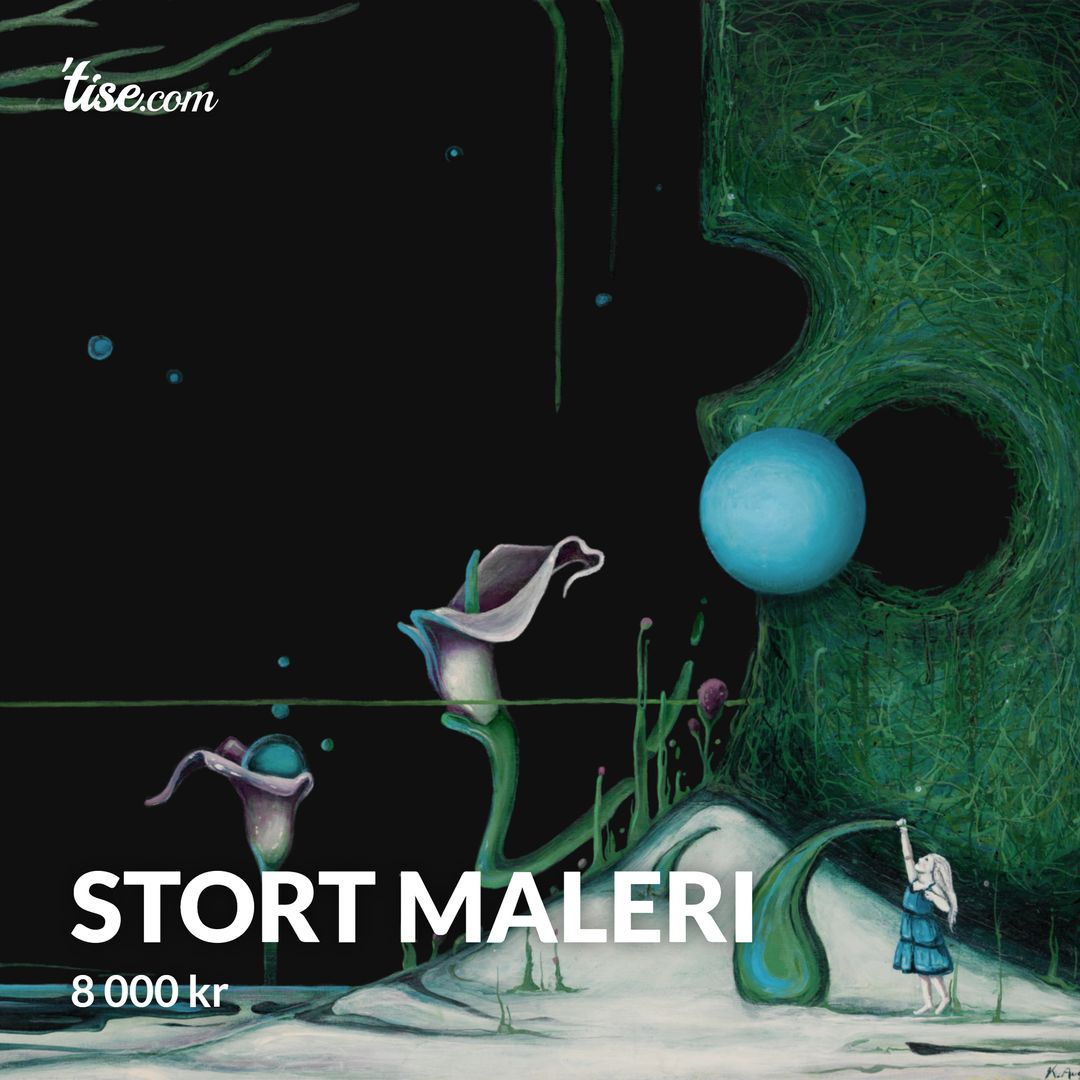 Stort maleri