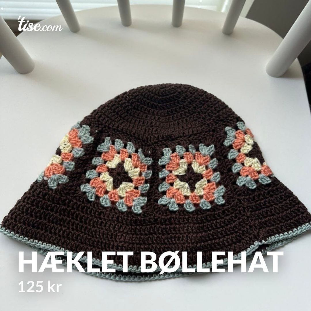 Hæklet bøllehat