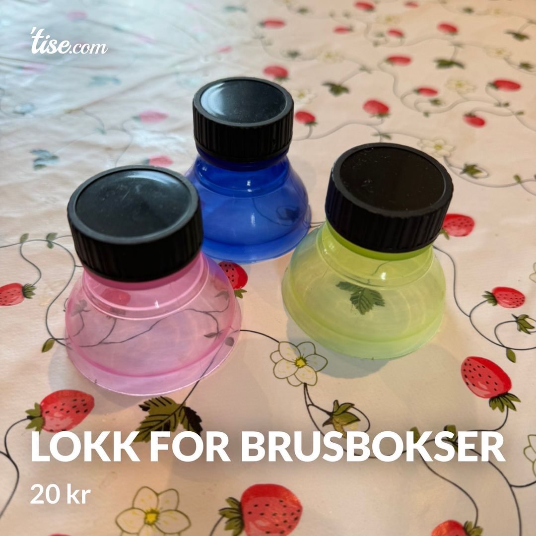 Lokk for brusbokser