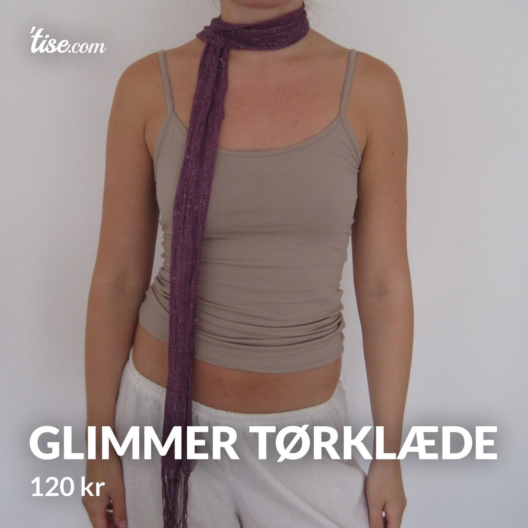 Glimmer tørklæde