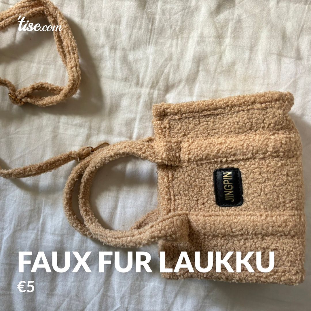 Faux fur laukku