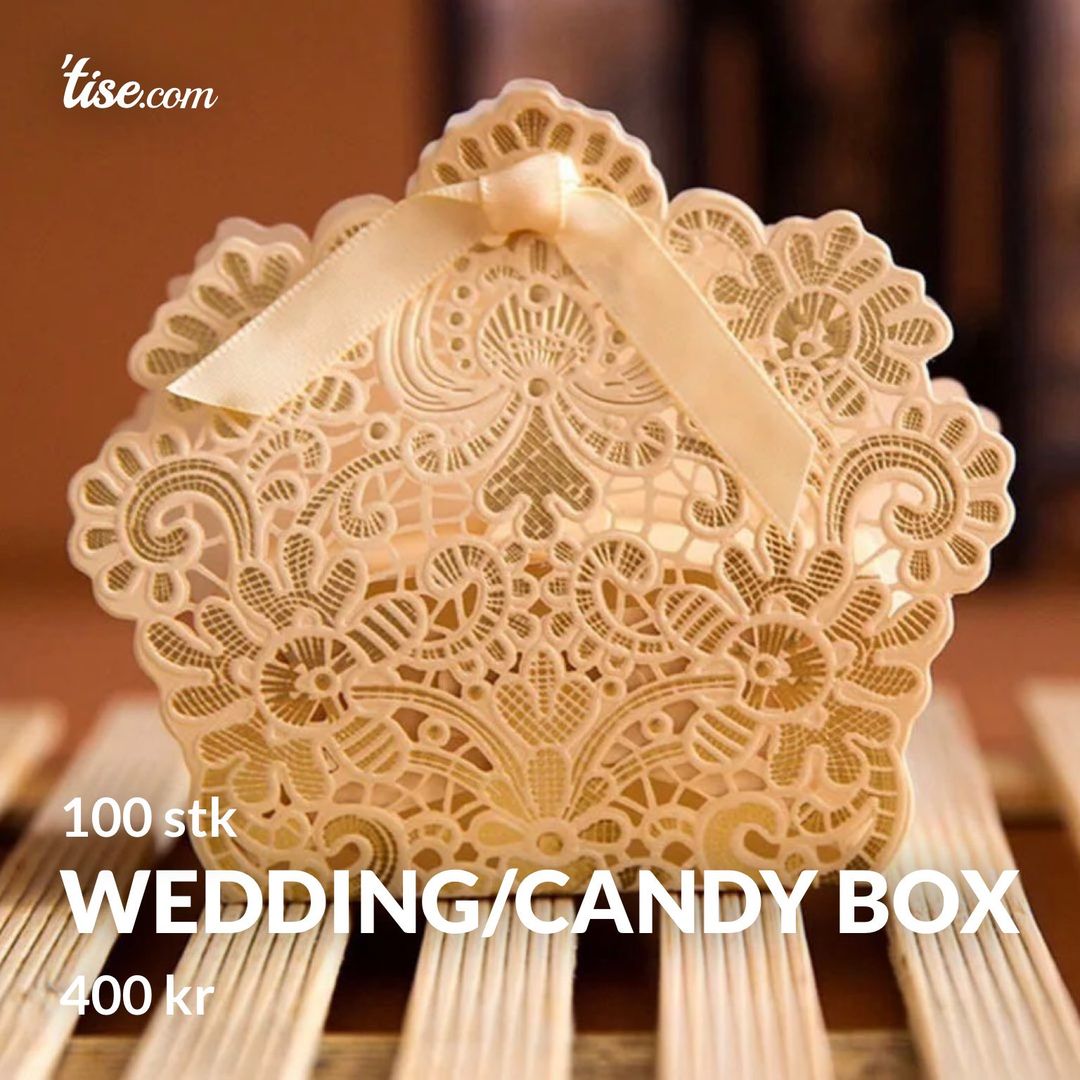 Wedding/candy box