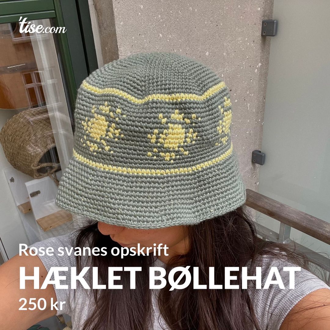 Hæklet bøllehat