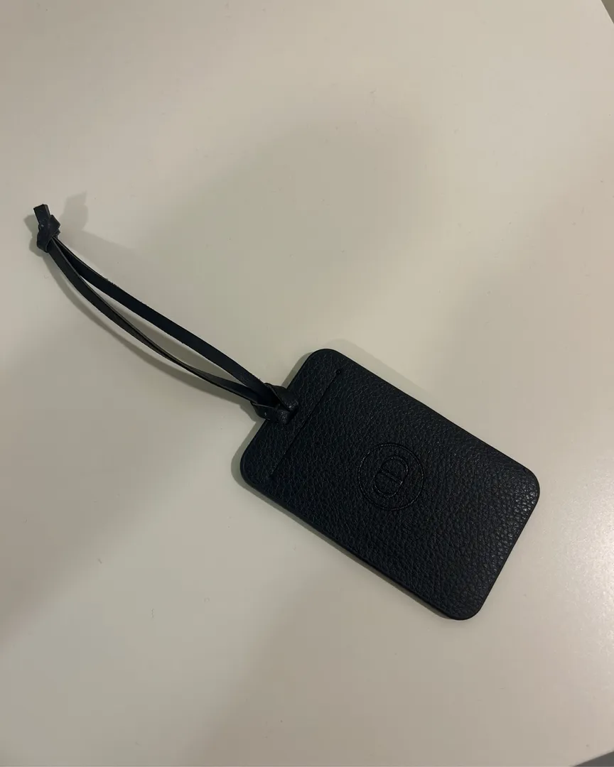 Dior luggage tag