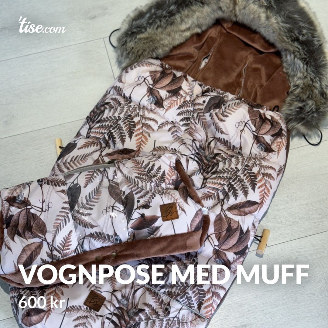 Vognpose med muff