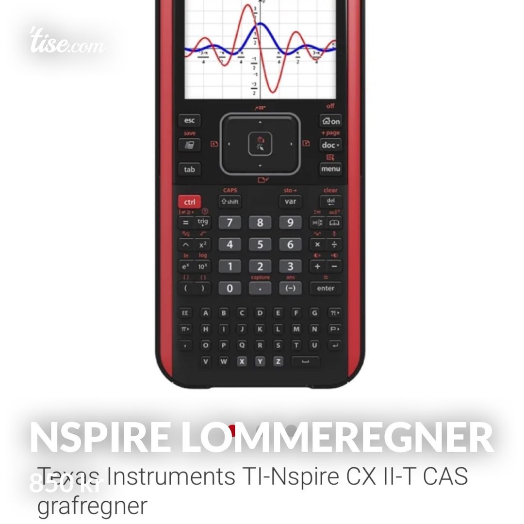 nspire lommeregner