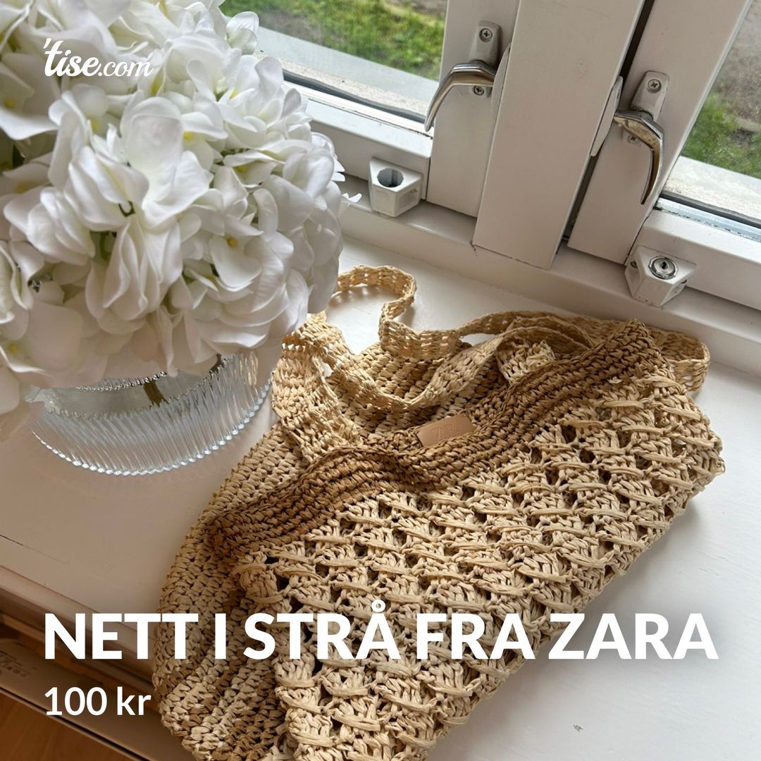 Nett i strå fra zara