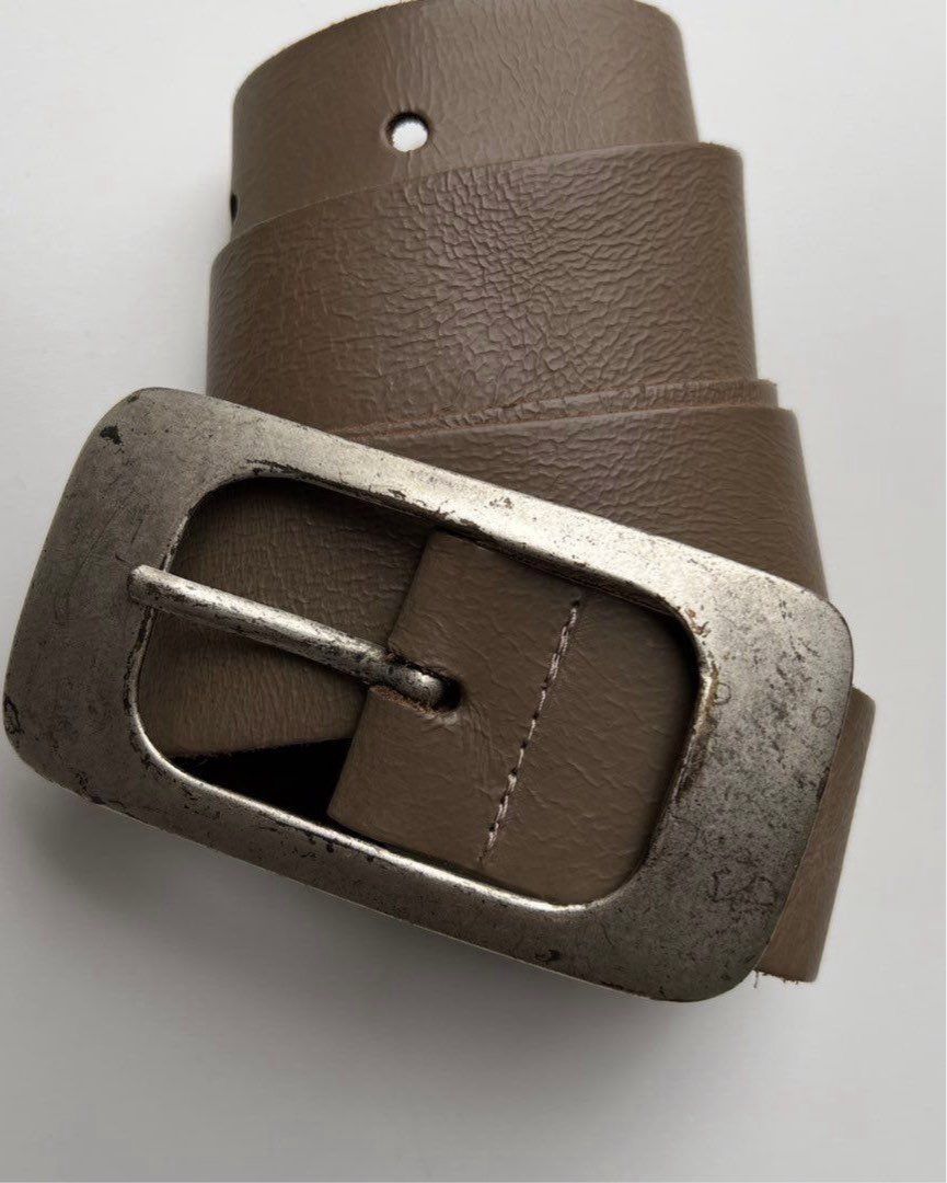 Y2k leather belt