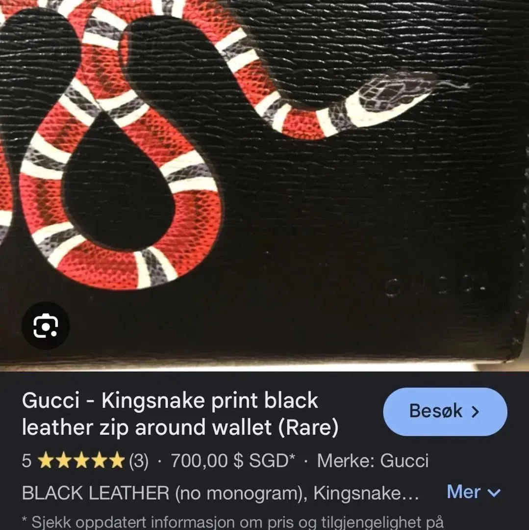 GUCCI King Snake🔥