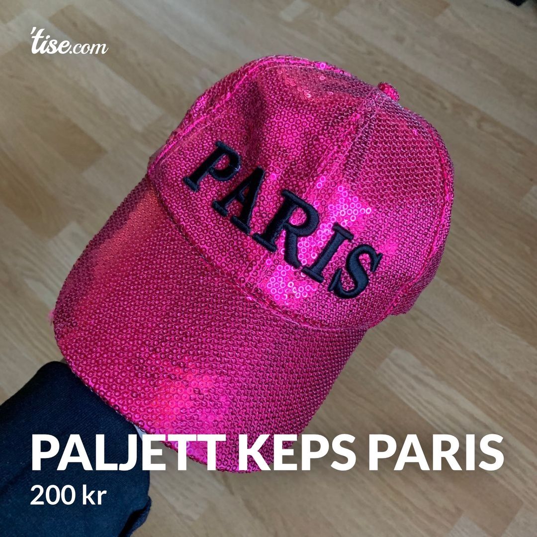 Paljett keps Paris