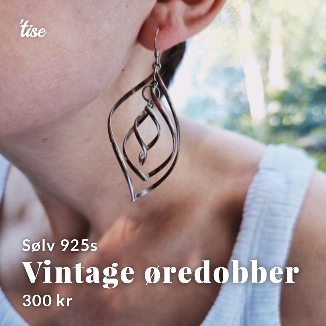 Vintage øredobber