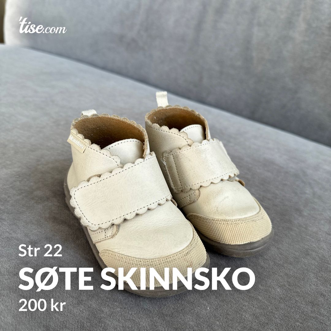 Søte skinnsko