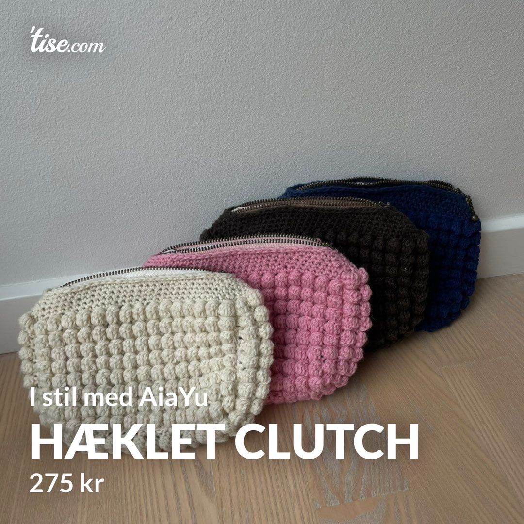 Hæklet clutch