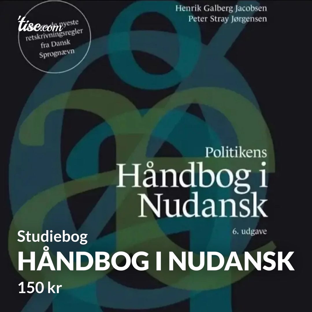 Håndbog i nudansk