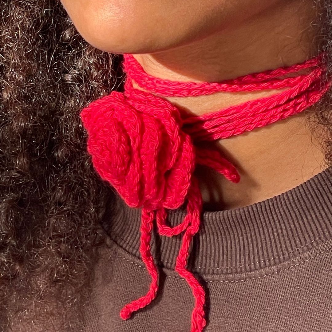 Blomster choker