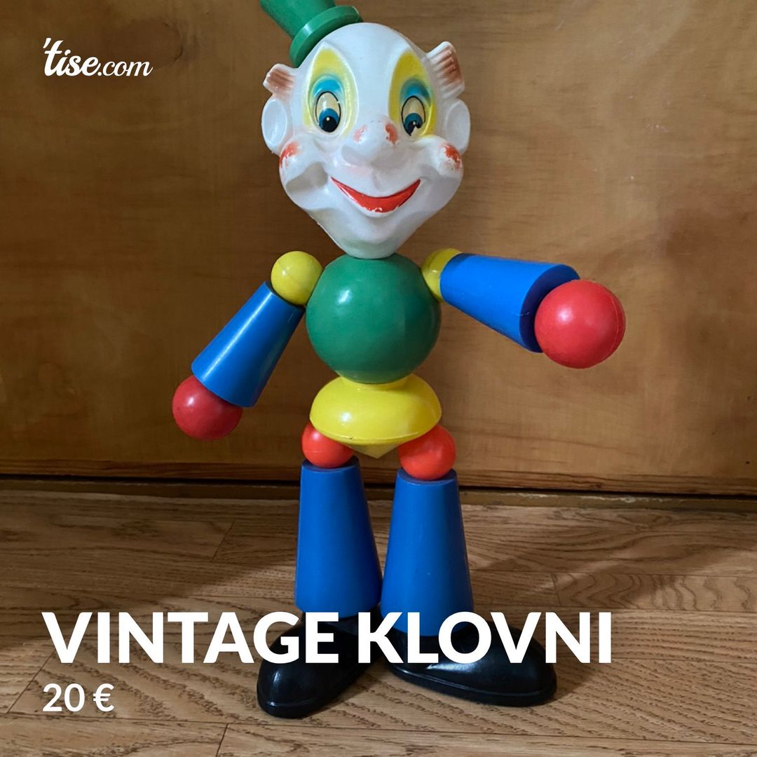 Vintage klovni