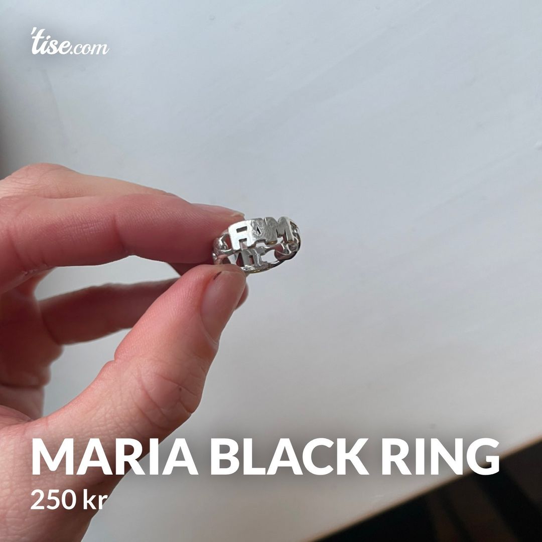 Maria Black ring