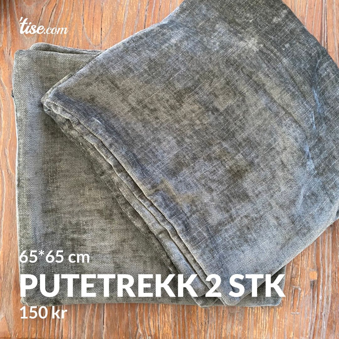 Putetrekk 2 stk