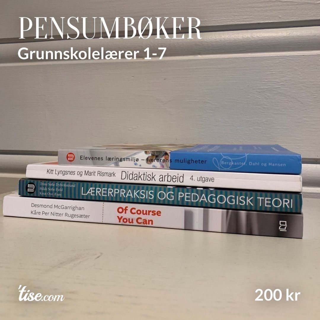 Pensumbøker