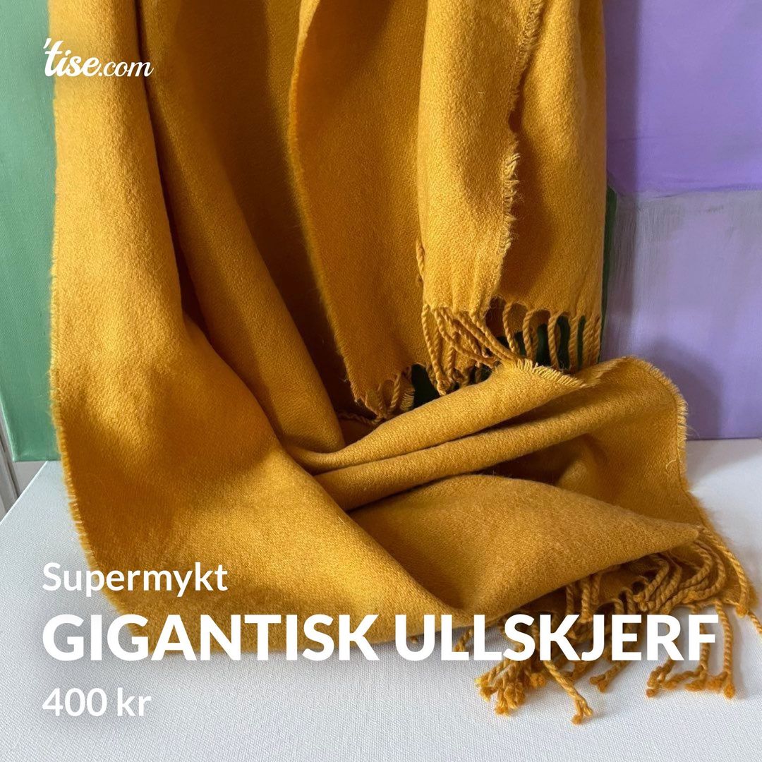 Gigantisk ullskjerf