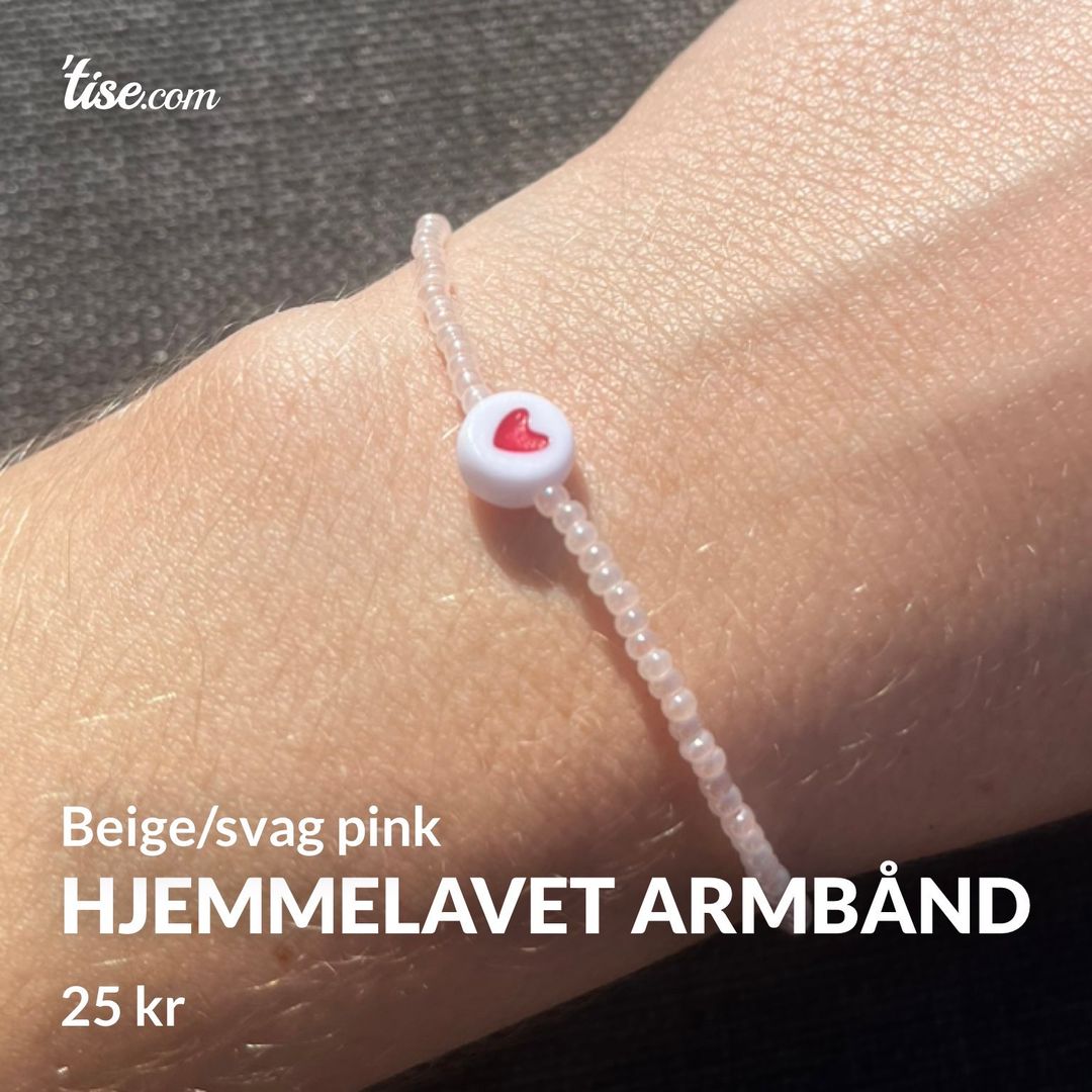 Hjemmelavet armbånd