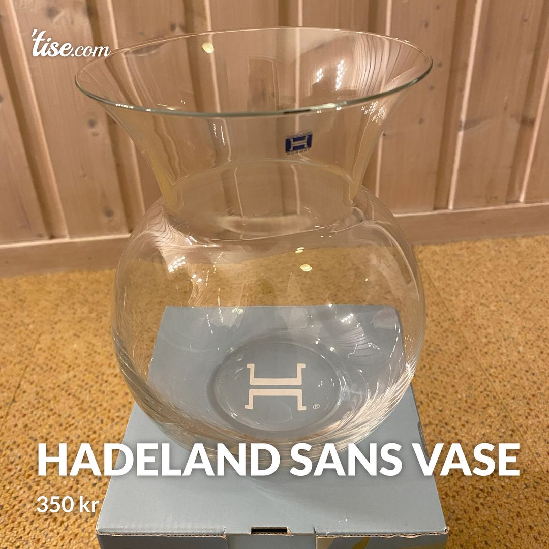 Hadeland Sans vase