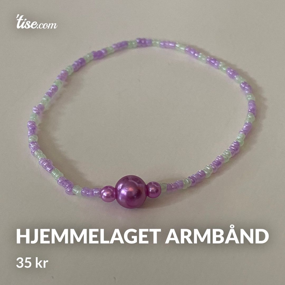 Hjemmelaget armbånd