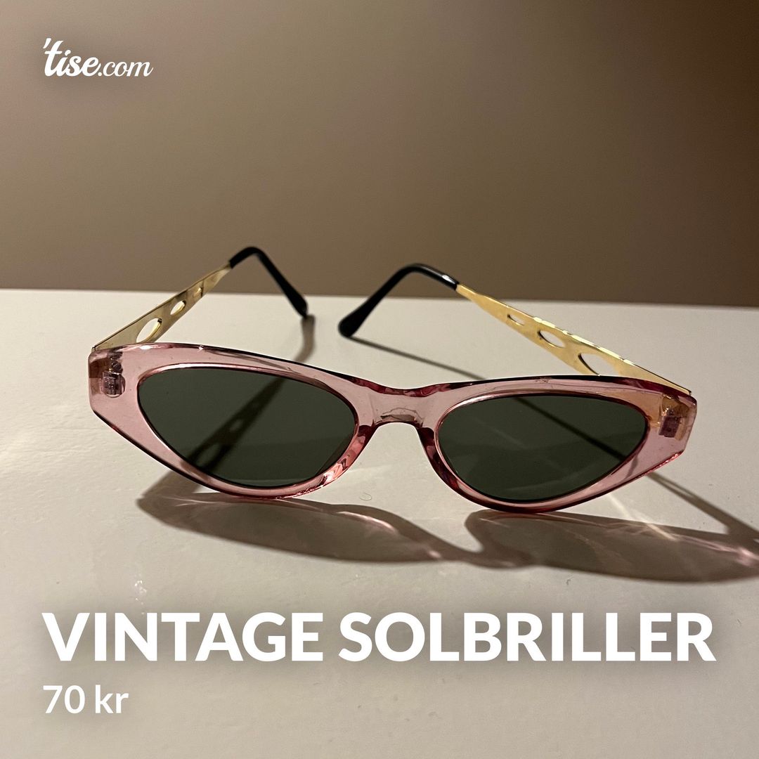 Vintage solbriller