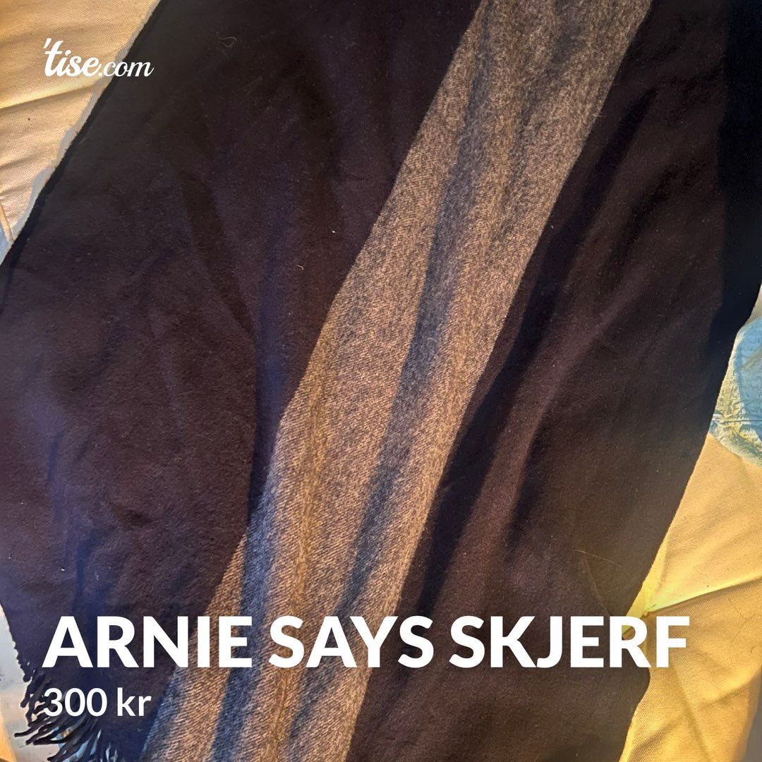 Arnie Says skjerf