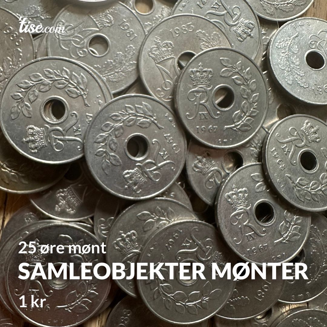 Samleobjekter mønter