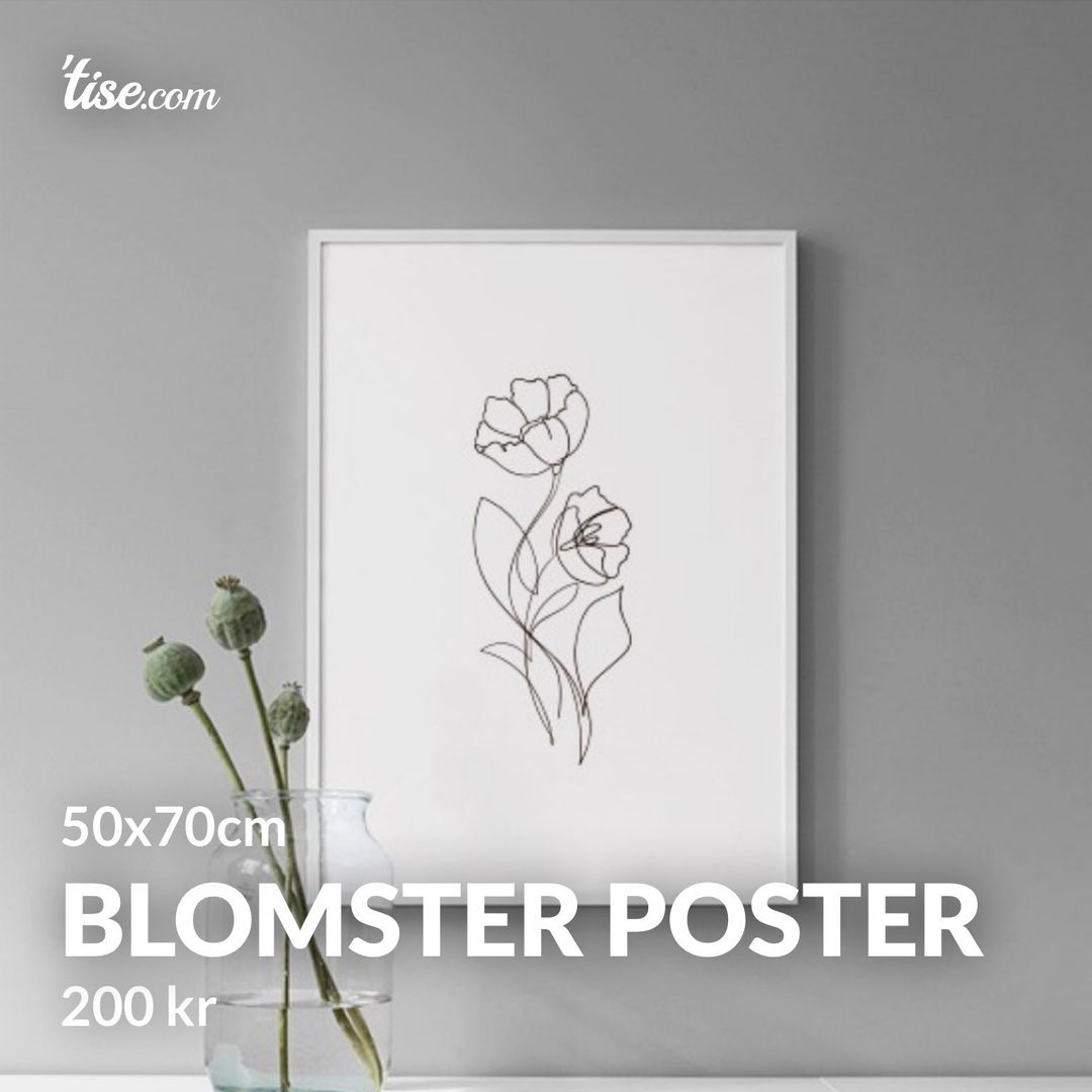 Blomster poster