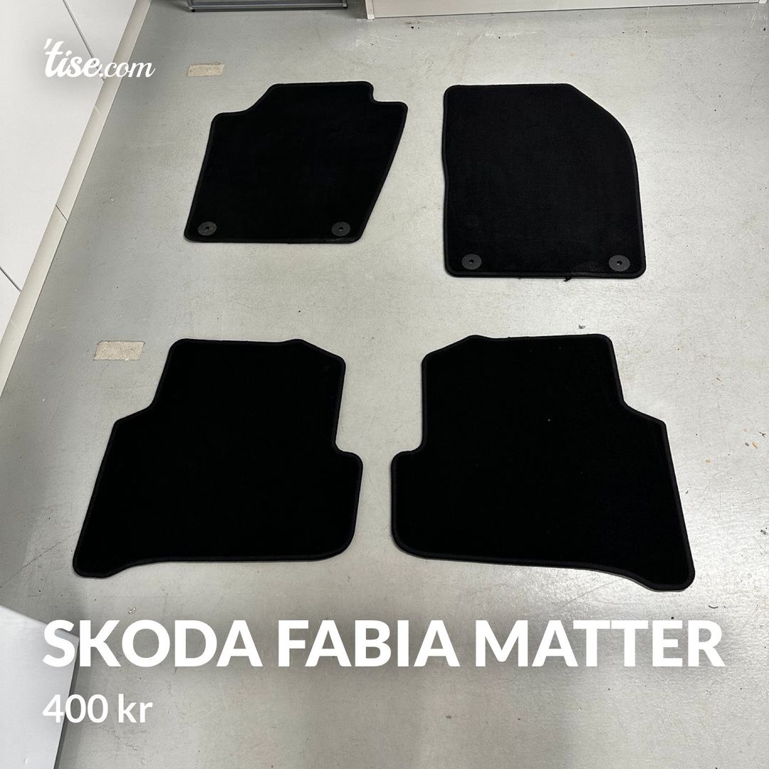 Skoda fabia matter