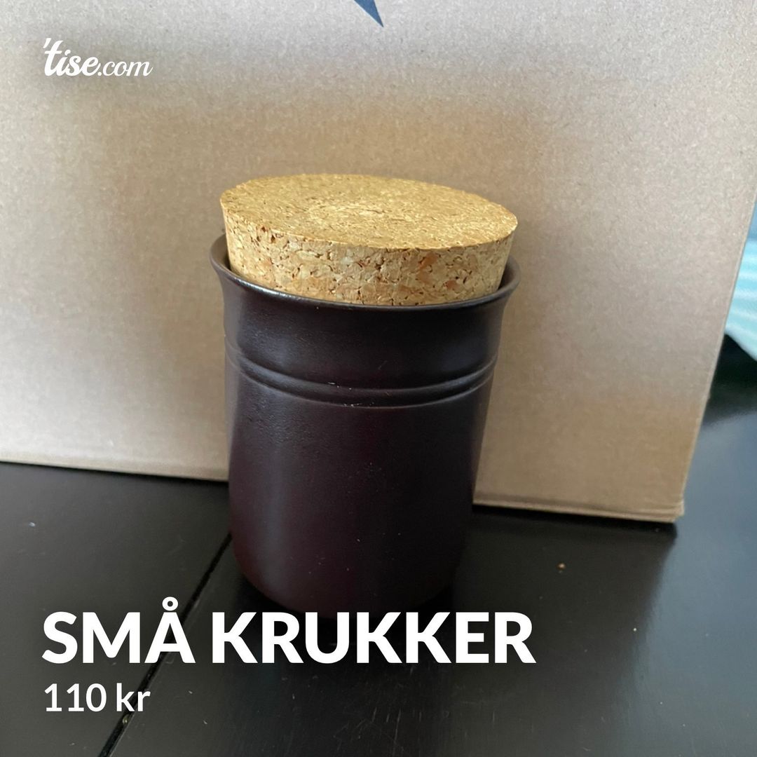 Små krukker