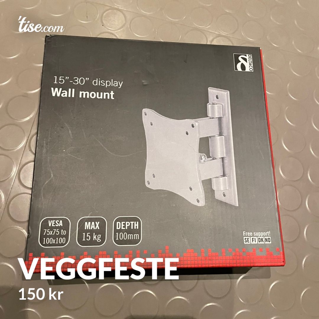 Veggfeste