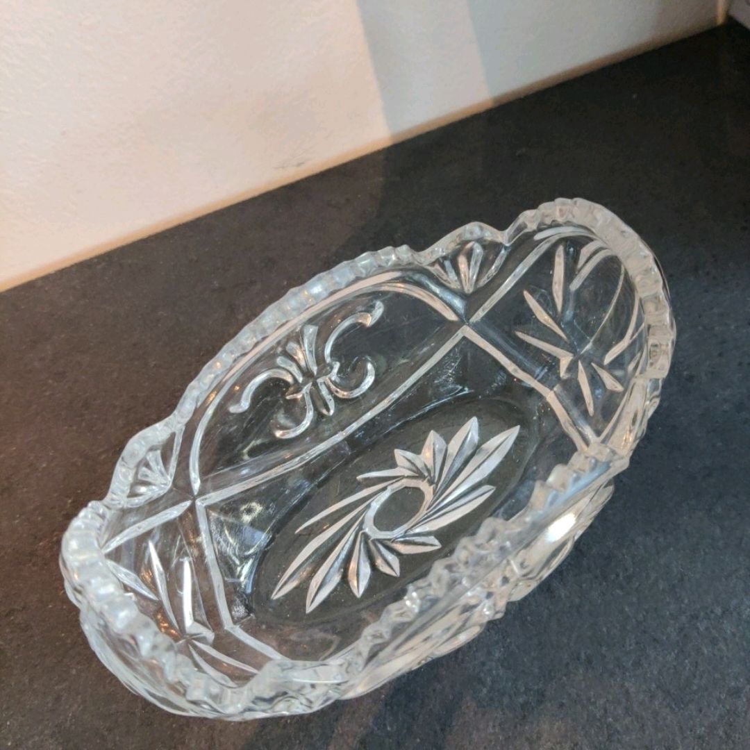 Vintage Glasskål