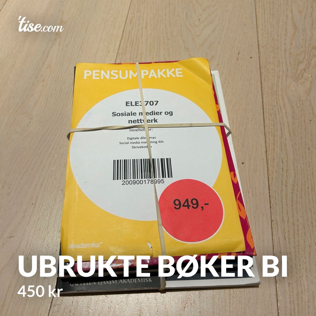 Ubrukte bøker BI