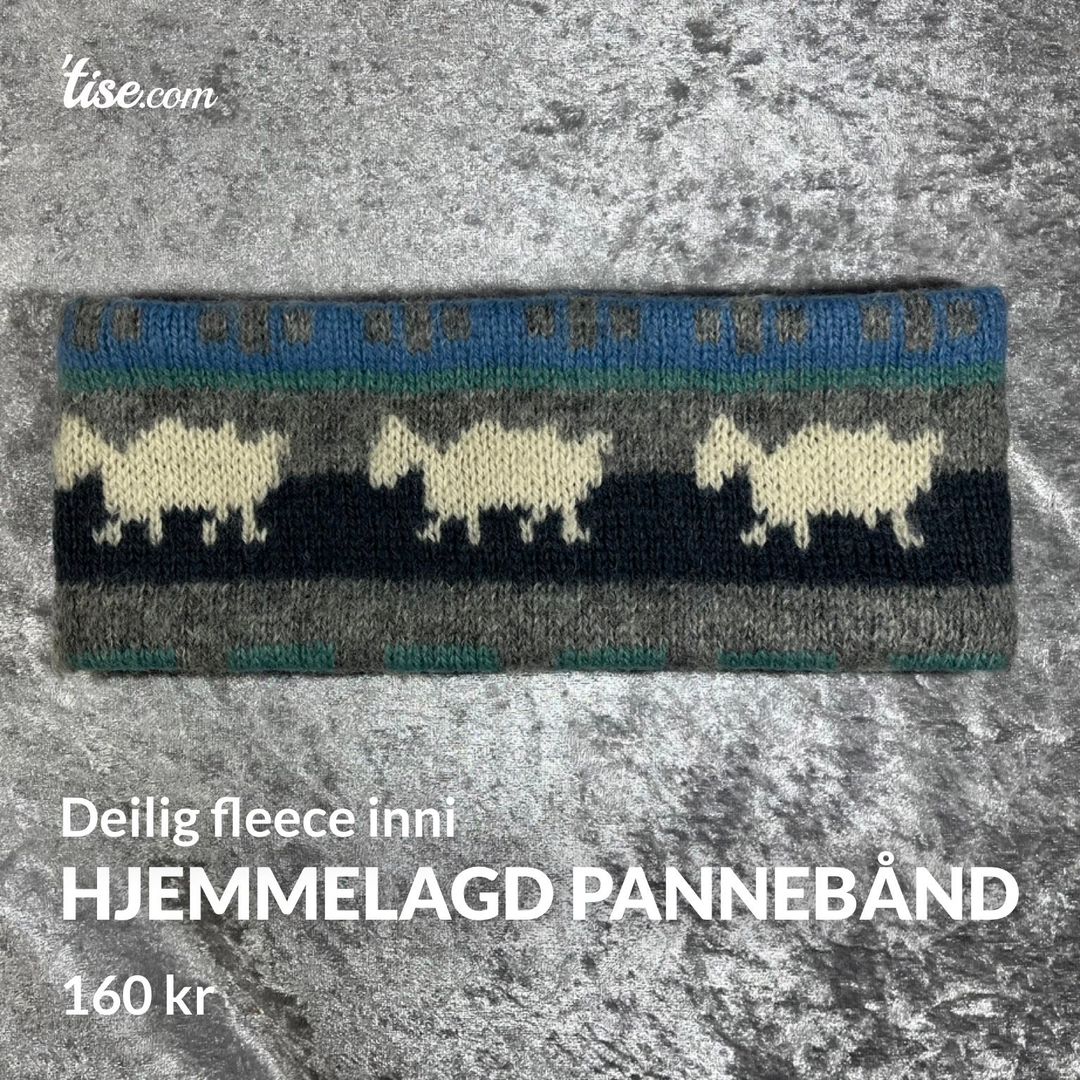 Hjemmelagd pannebånd