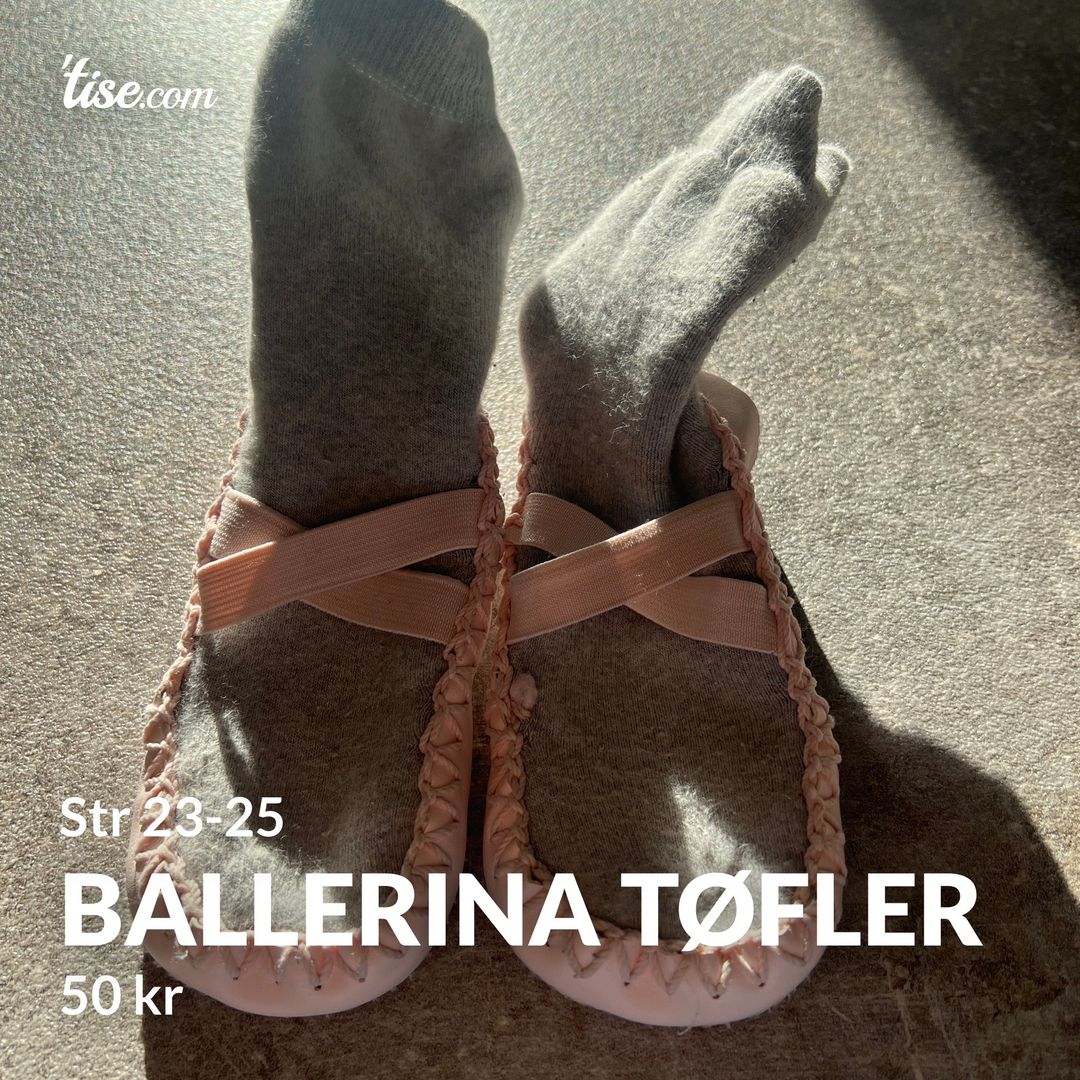 Ballerina tøfler