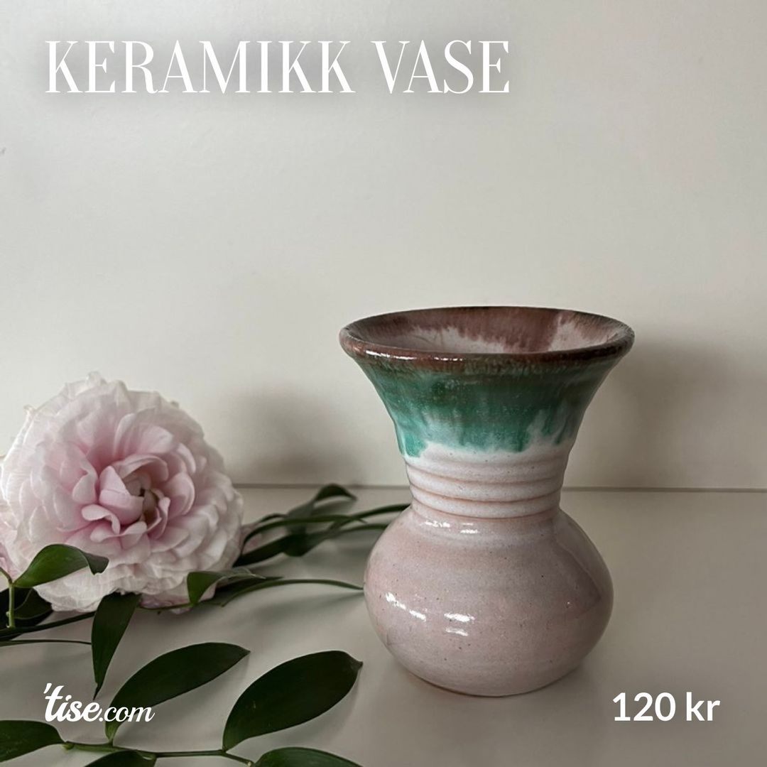 Keramikk vase