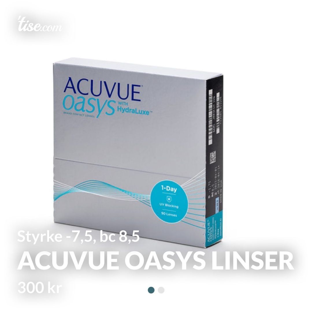 Acuvue oasys linser